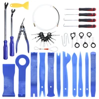 40pcs hand tool kit pry disassembly tool interior door clip panel trim dashboard removal tool auto car opening repair tool set