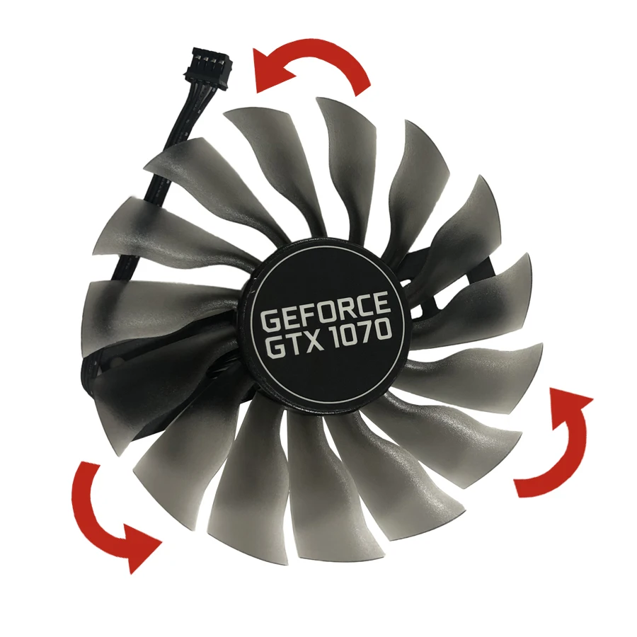 FD10015H12S 95 мм GTX 1070 Ti GPU кулер графический вентилятор для GeForce Palit GTX1070 JetStream карты