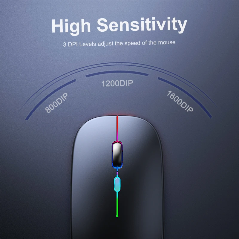 wireless mouse rgb bluetooth computer mouse gaming silent rechargeable ergonomic mause with led backlit usb mice for pc laptop free global shipping