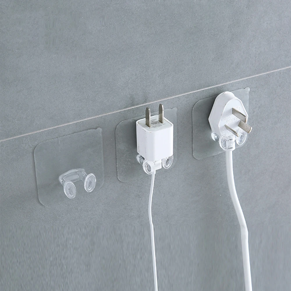 

Home Transparent Hooks For Bathroom Self Adhesive Door Wall Hook Hanger Suction For Kitchen Storage Garlands Towel Plug Hooks