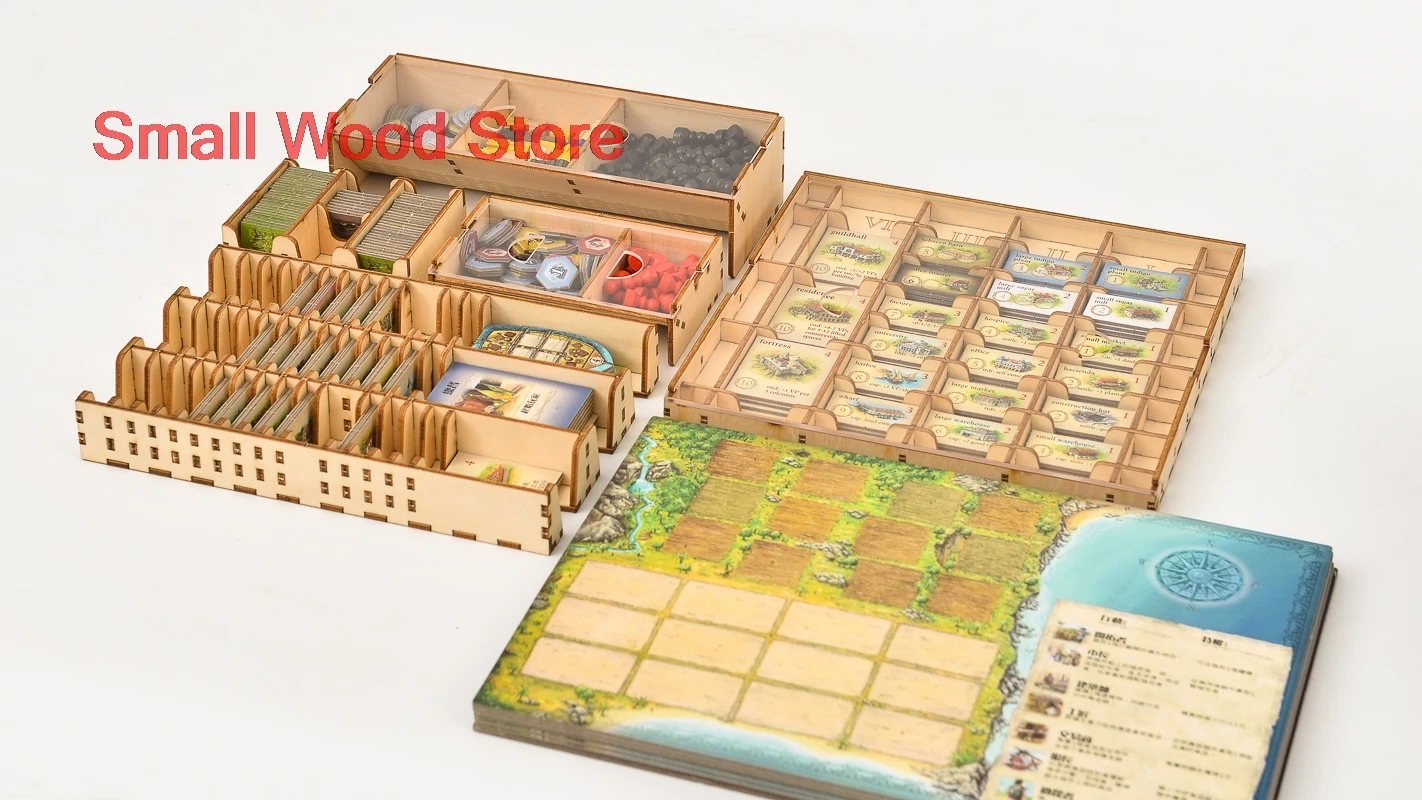 (Не нужно клеить) Органайзер принимающий Token Box компактная коробка для хранения