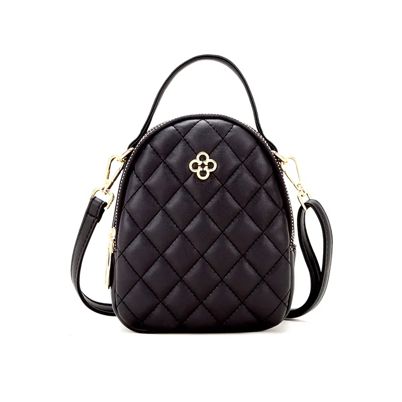 

Bags 2021 new fashion shoulder bag ladies Korean version PU messenger bag women's handbag mini classic mobile wallet