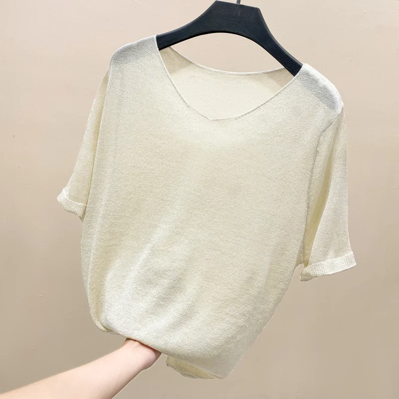

Summer Printed Short Sleeve T-shirt Female Plus Size Tshirt Tops Tee Shirt Femme GRAY22