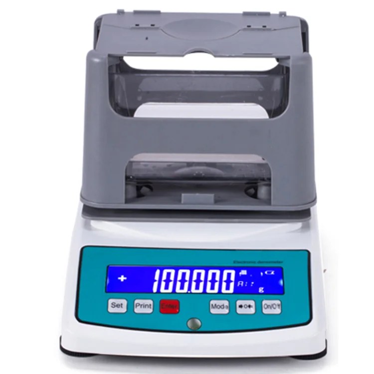 Rubber Solid Density Tester Electronic Plastic Densimeter Polymer Specific Gravity Testing Machine 1200g | Инструменты
