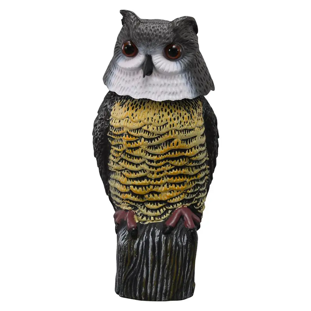 Пугало поддельные Совы декорации ручная роспись реалистичный садовый защитник