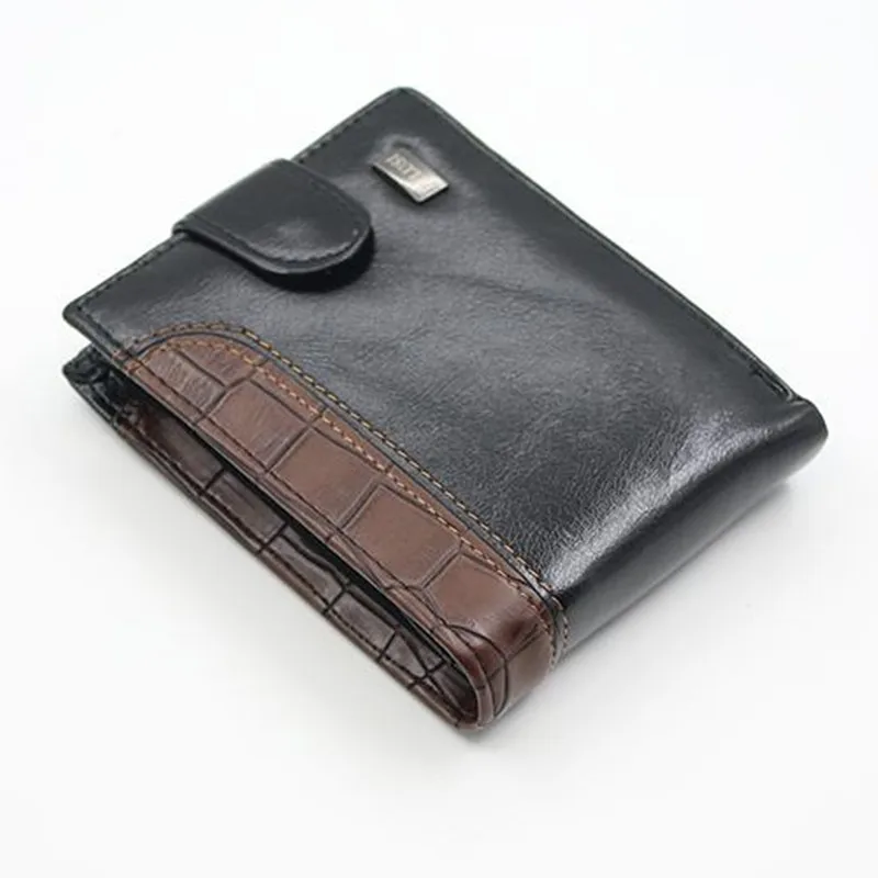 Мужской кошелек Складной Кожаный клатч с отделением для карт|Мужские кошельки| |
