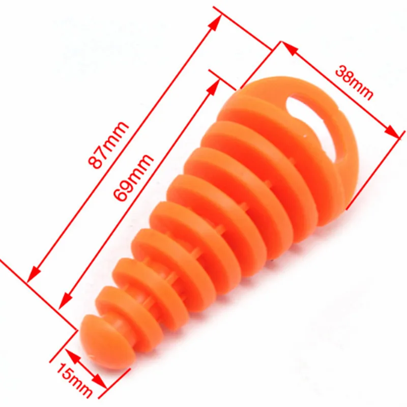 Глушитель мотоцикла Водонепроницаемый штекер моторизованный разъем выхлопной