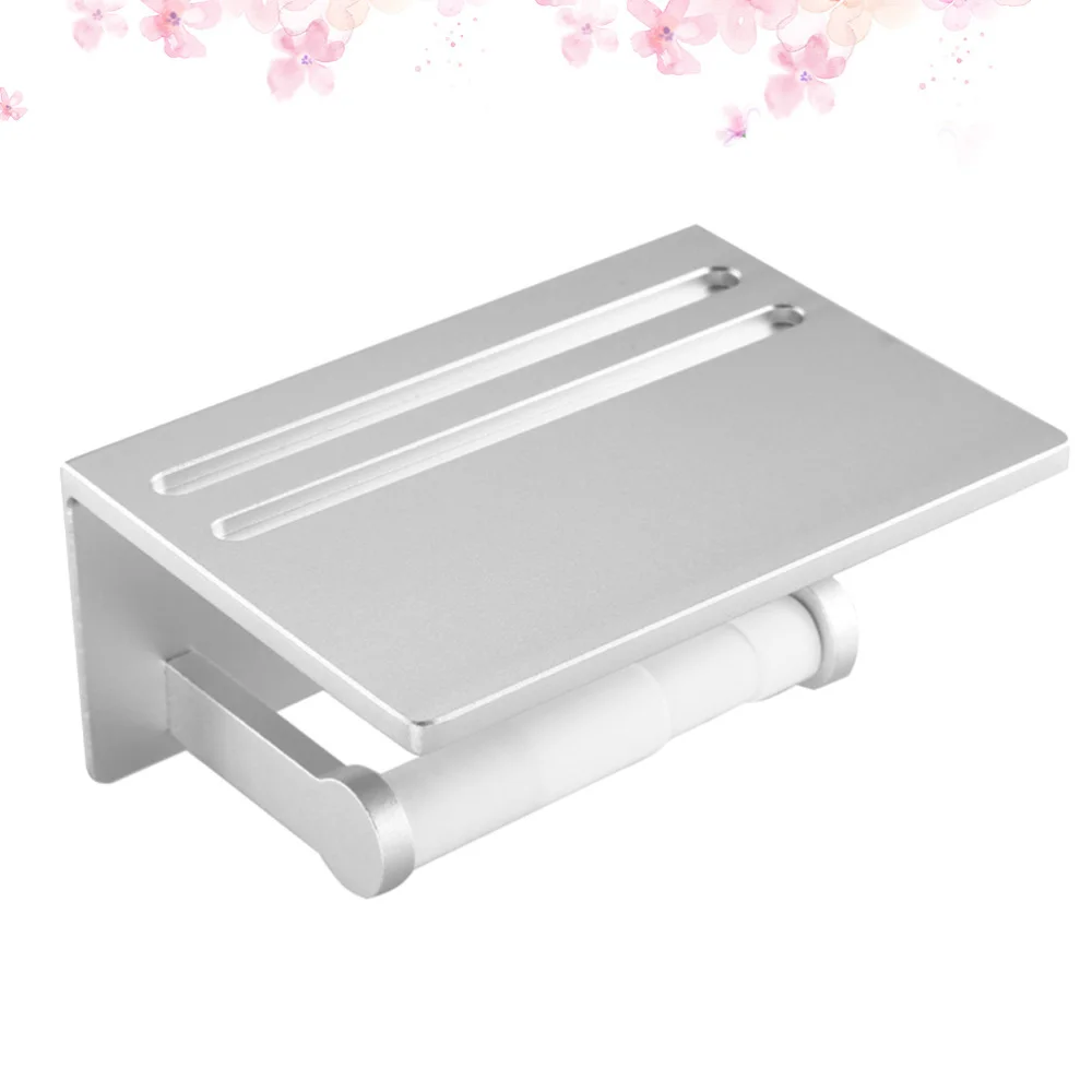 

1pc Holder Convenient Roll Paper Holder Tissue Hanging Rack for Hotel Store