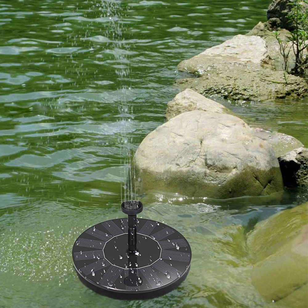 

Pool solar water fountain pump pond waterfall fountain, garden solar bionic fountain pump bird bath water board fountain pump