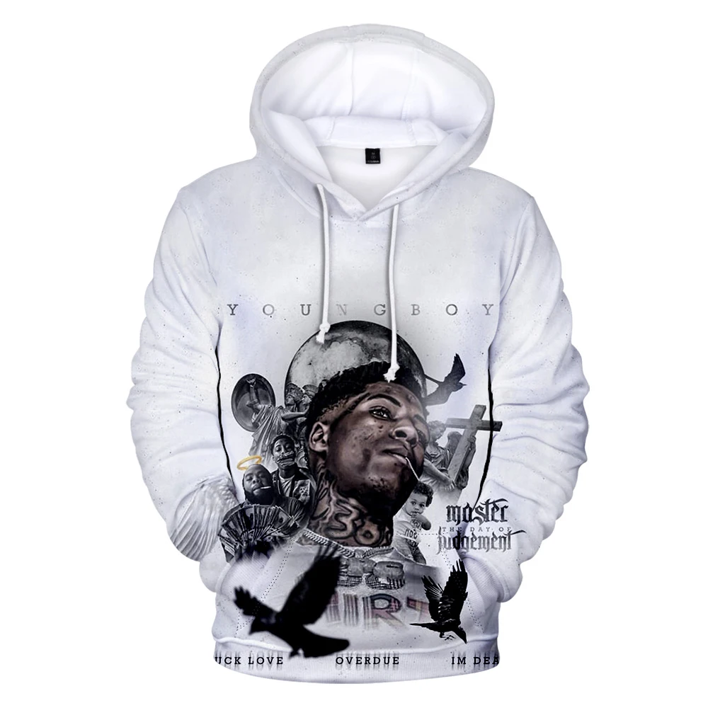 

Толстовки Youngboy никогда не сломались, Модный пуловер для мужчин и женщин, хлопковые толстовки в стиле Харадзюку для молодых мальчиков, повсе...