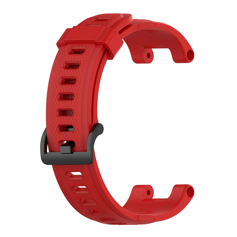Ремешок силиконовый сменный для смарт-часов Huami Amazfit T-Rex Pro/Amazfit спортивный браслет