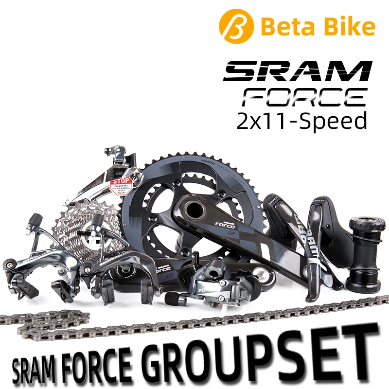 SRAM FORCE 22 2x11 Speed 50x34T 53x39T 170 мм 172 5 углеродный дорожный велосипед групсет