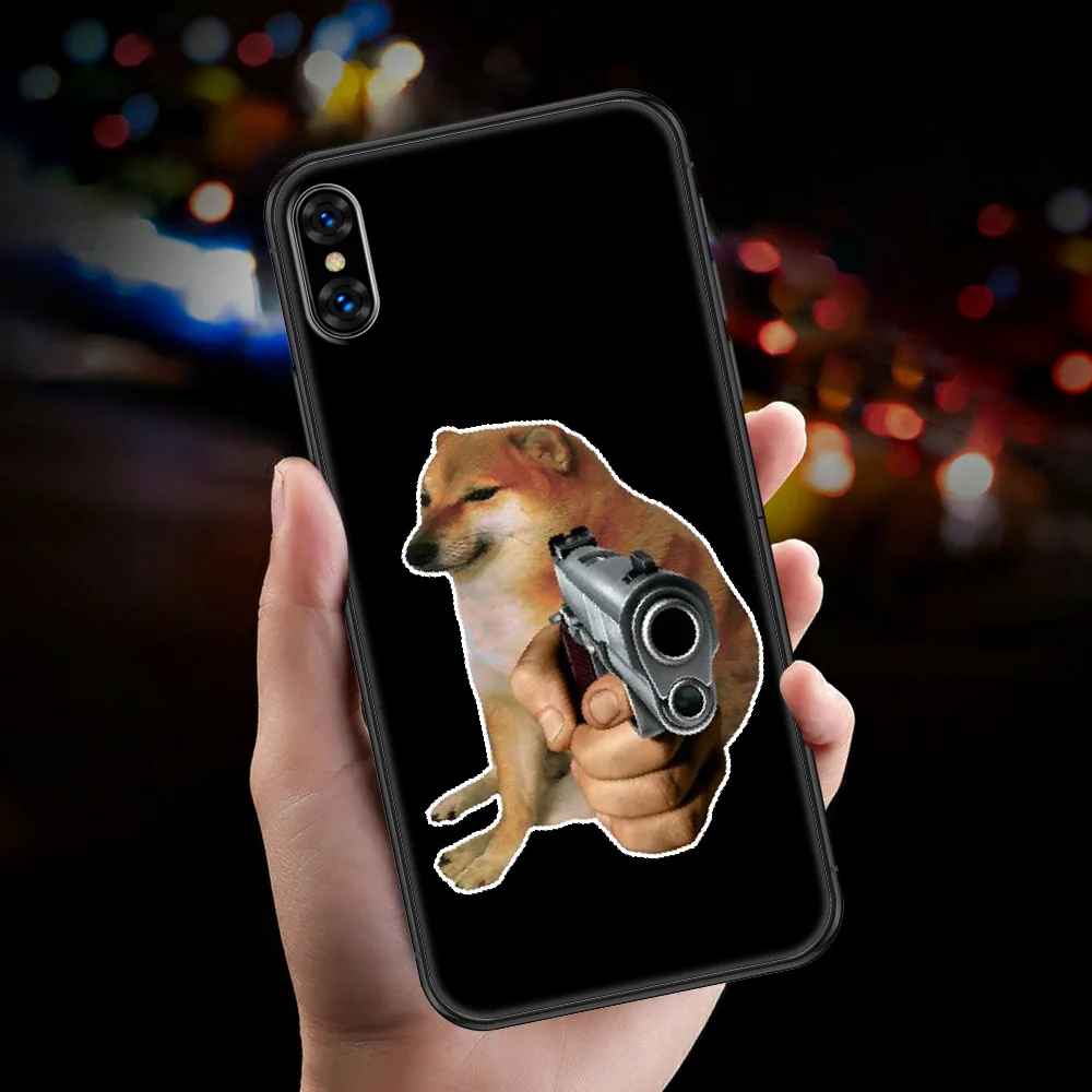 Doge Meme Kabosu Милый Забавный чехол для телефона iphone 5 5s se 2 6 6s 7 8 12 mini plus X XS XR 11 PRO MAX