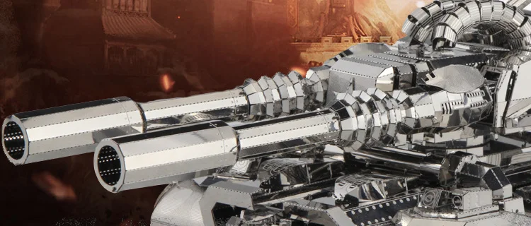Волшебные круги Королевство 3D металлическая головоломка красный алерт Apocalypse Танк DIY собранная модель игрушка ручной работы украшение