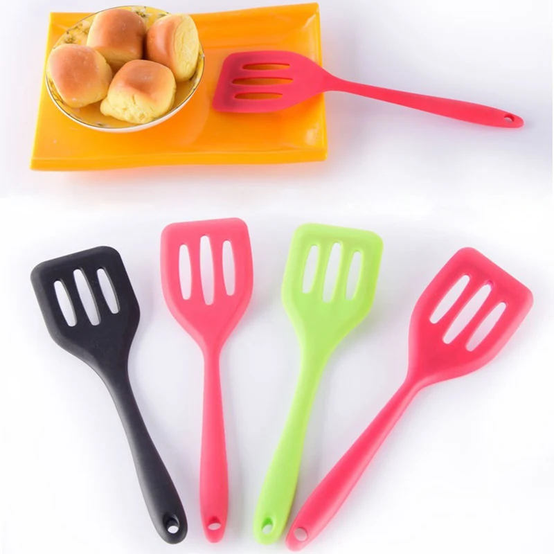 Кухонная утварь посуда термостойкая силиконовая лопатка для сковородки