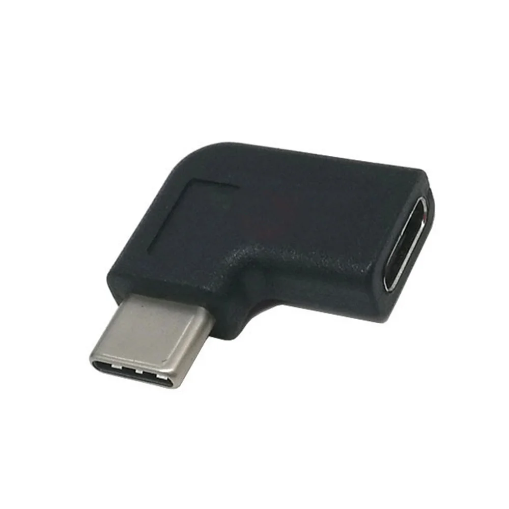 

3 Pcs Type-C Adapter USB 3.1 USB 90 Degree Angle Male to Female Convertor for Laptop Tablet Mobile Phone
