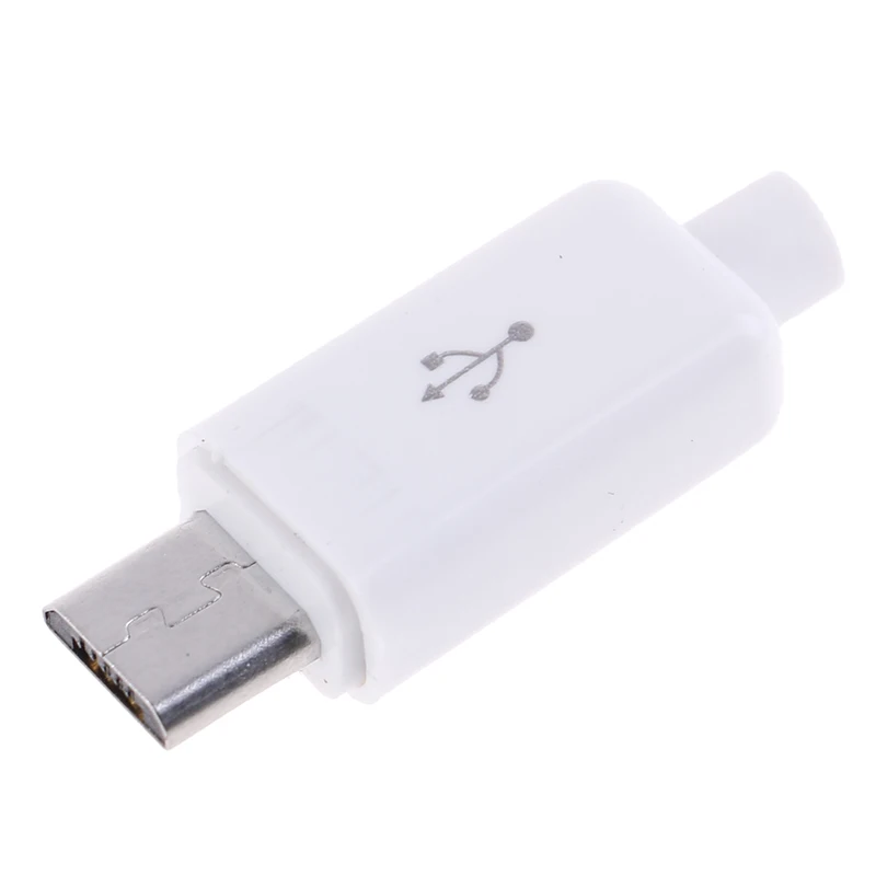 10 шт потребительских упаковок для микро USB 5PIN сварки Тип штекер разъемы Зарядное