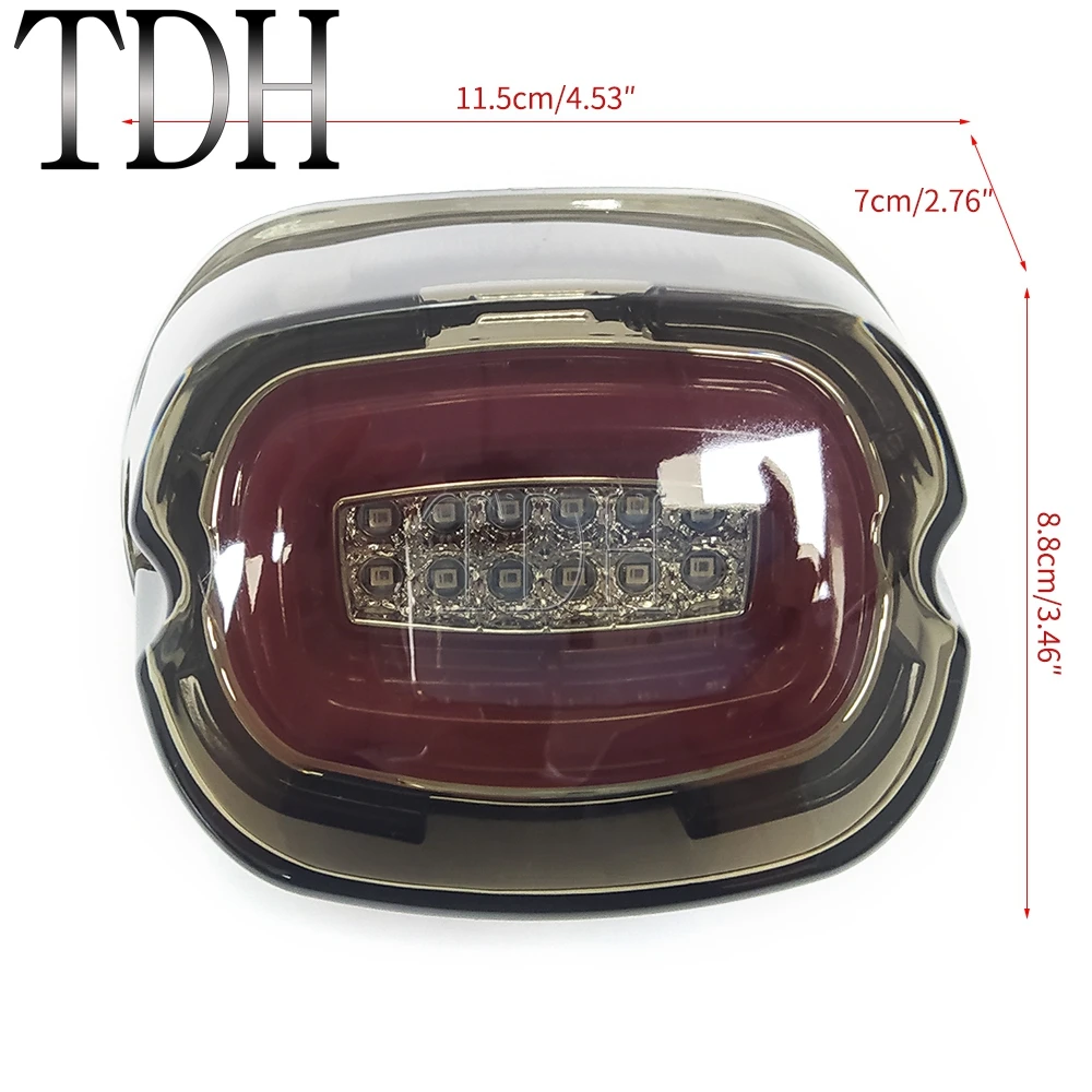 Светодиодный Интегрированный задний фонарь предупреждающий сигнал поворота