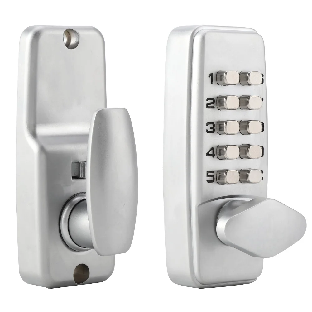 2 - 8 Digit Code Combination Zinc Alloy Convenient Password Security Coded Lock For Doors Handle Door Hardware Furniture | Обустройство