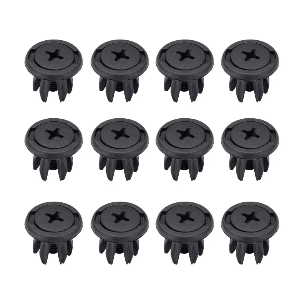 

12 Pieces Liner Rivets Clips Expanding Screw Plastic for Mini Cooper
