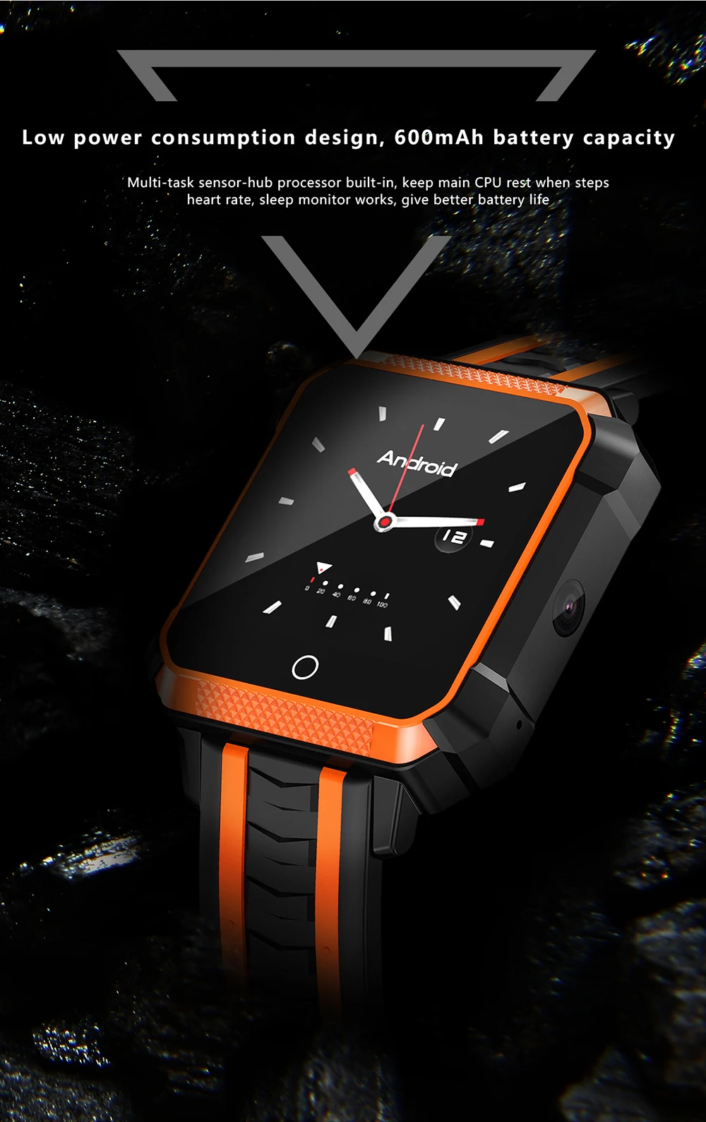 Смарт-часы H7, водонепроницаемые, gps, Смарт-часы, Android, 4G, Bluetooth, спортивные, умные часы с музыкальным плеером, камерой, Mtk6737