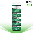 10 шт.упак. AG1 LR621 SR621 164 аккумуляторы таблеточного типа LR60 164 364A ячейки щелочной Батарея 1,55 V TR621SW 364 для MP3 игрушки часы