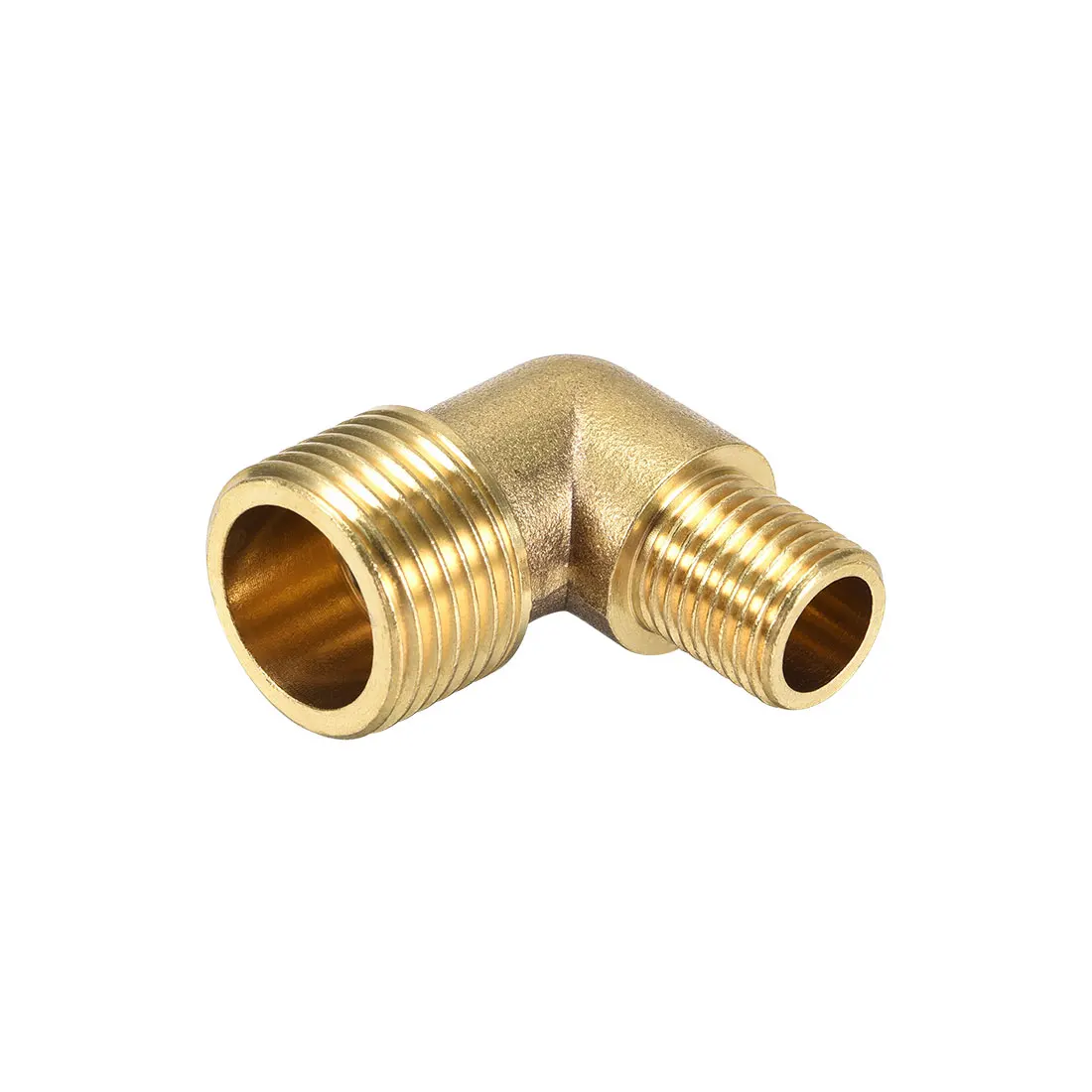 

uxcell Brass Pipe Fitting 90 Degree Elbow G1/4 Male x G1/2 Male 2pcs