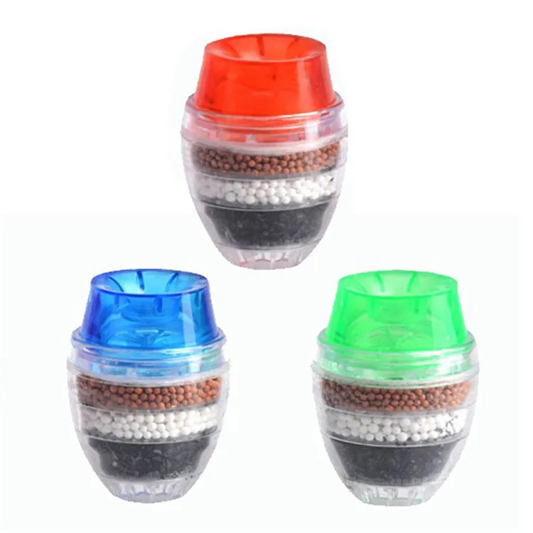 

5 Layers Activated Carbon Water Purifier Kitchen Tap Filter Bathroom Faucet Filter Purification Tool for Home Use