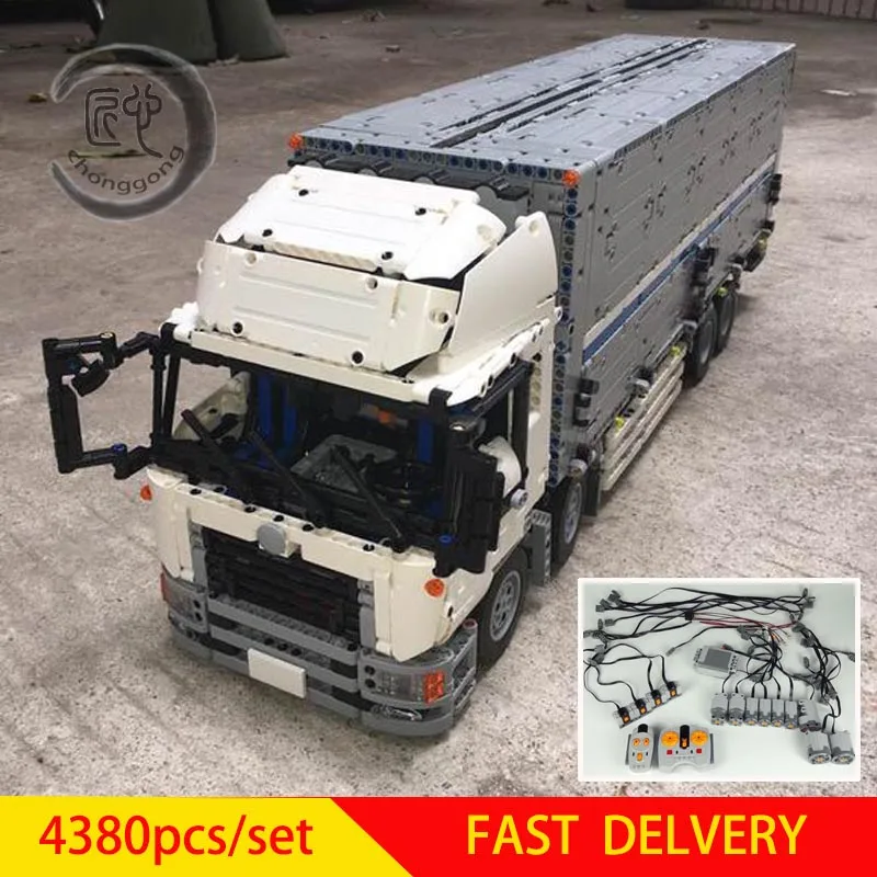 Новая техника MOC 1389 городской перевозчик автомобиль грузовик крыло тело