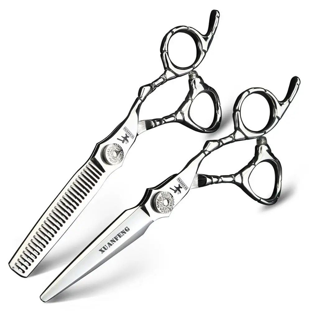 440C парикмахерские инструменты Японские Стальные острые и прочные ножницы
