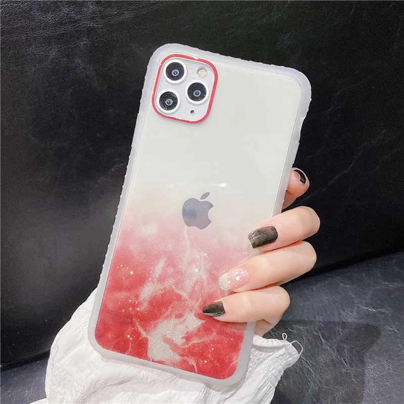 Чехол для iPhone 11 Pro XR XS X Max 7 8 6 6S Plus SE 2020 прозрачный мягкий чехол телефона | Мобильные