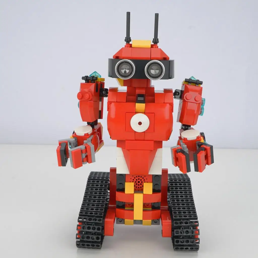 DIY программирующий игрушечный Электрический робот с дистанционным управлением