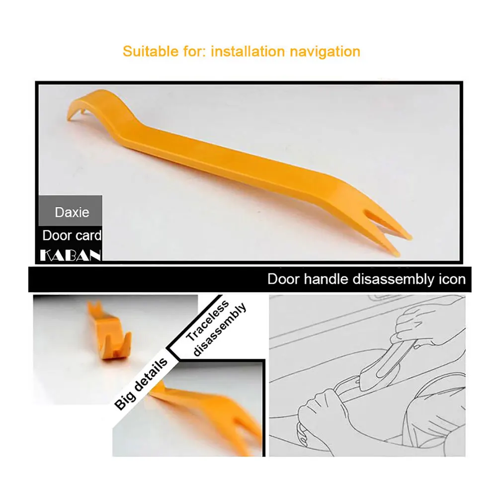 4 шт./компл. автомобиль аудио Панель удаление инструмент автомобильные