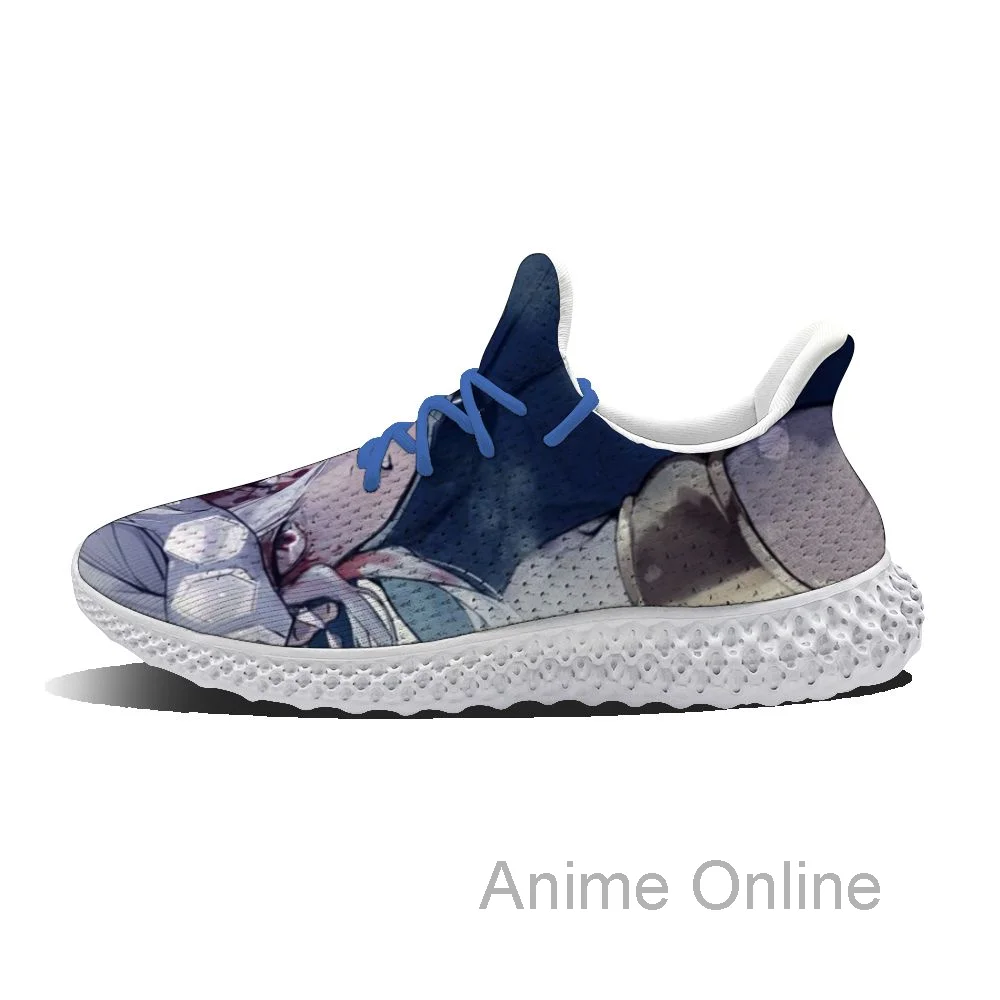 

Spring 2021 Uzui Tengen Anime pattern Flat lace-up shoes