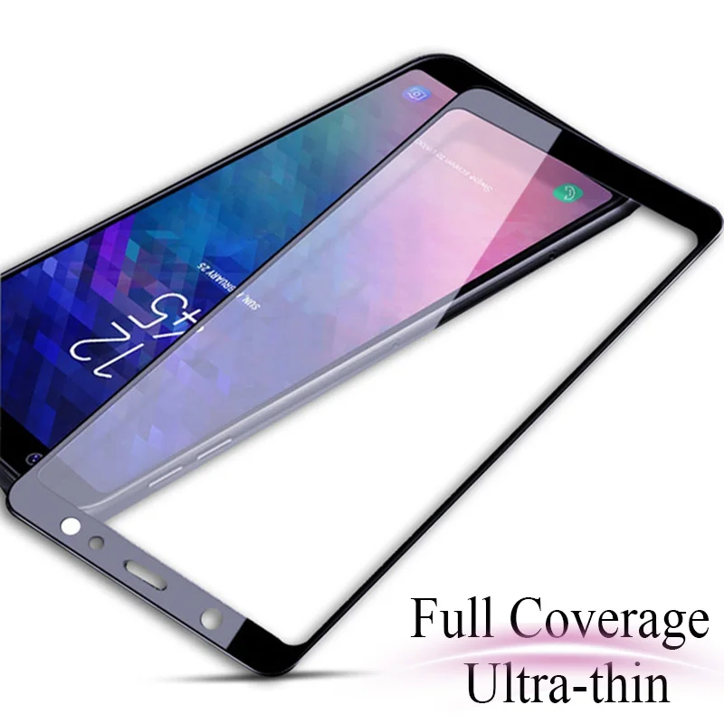 Защитная пленка из закаленного стекла 9H для Samsung Galaxy A6 J4 J6 A7 Plus 2018 J2 J3 Core | Мобильные