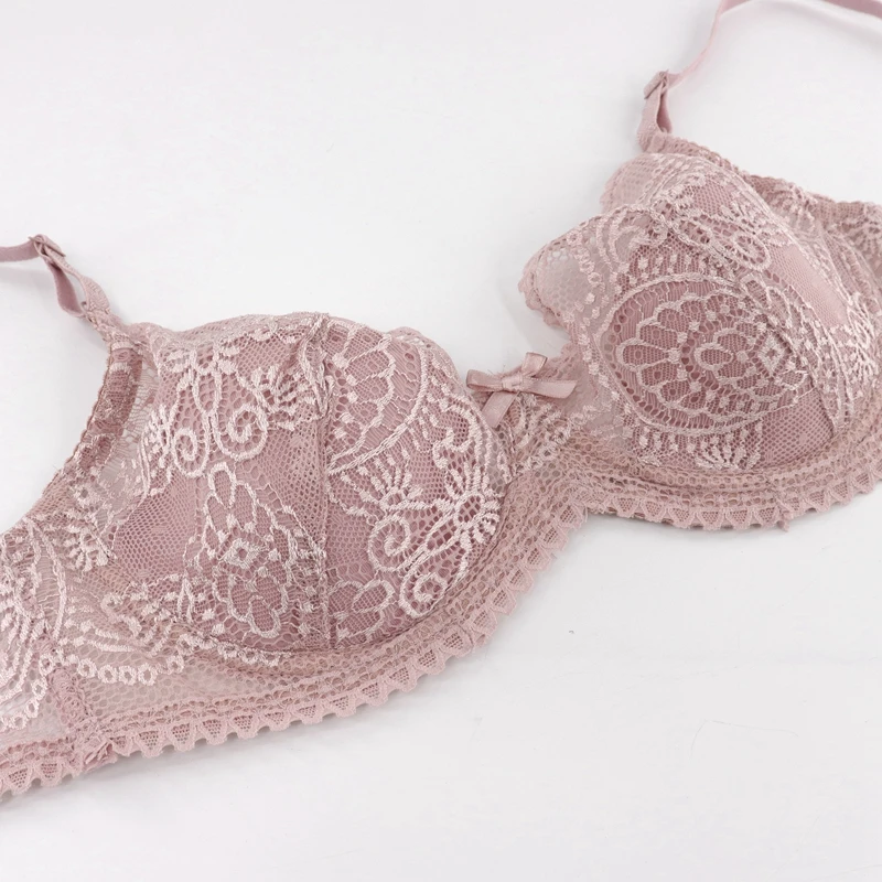 Beauwear с тонкими чашечками, размеры: полный кружевное дышащее с эффектом push-up бюстгальтер сексуальный Для женщин нижнее белье бюстгальтер маленькая Размеры нижнее белье Топ на косточках без косточек