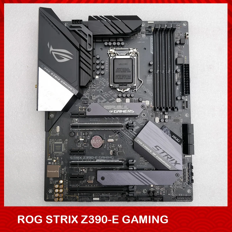 

Оригинальная настольная игровая материнская плата для ASUS для ROG STRIX Z390-E Gaming LGA1151 DDR4 USB3.1 Gen2, полностью протестирована, хорошее качество