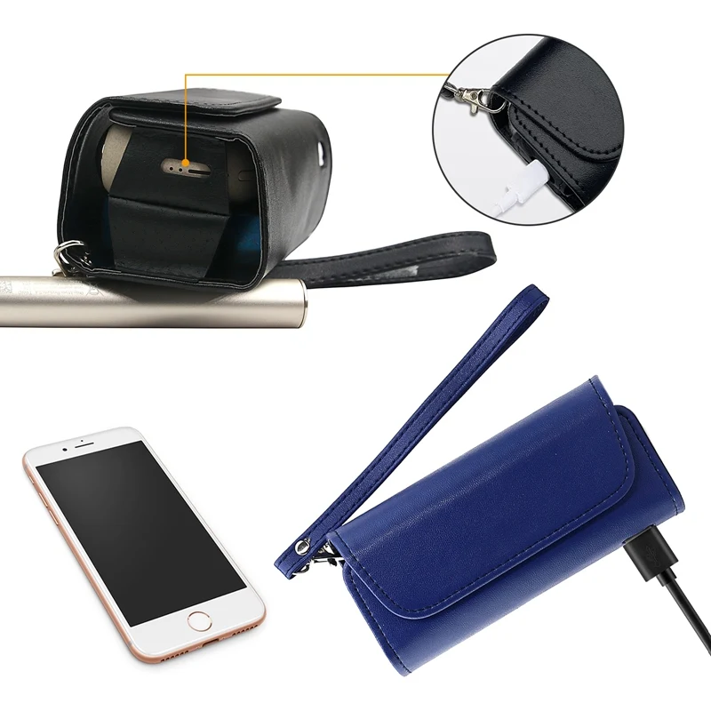 Новинка 2021 кожаный чехол для IQOS iluma сумка хранения защитный s | Электроника