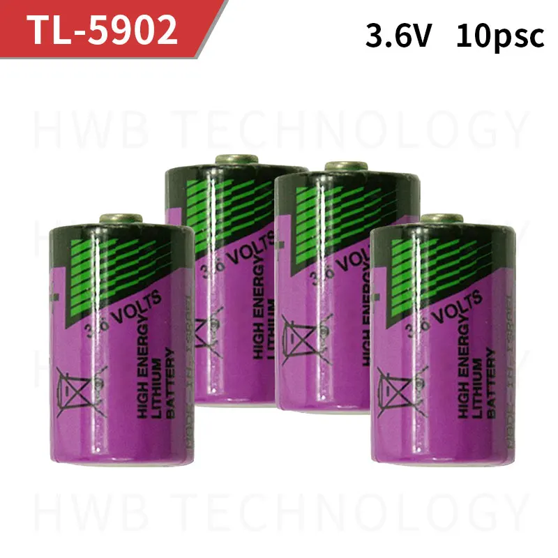 10 шт. оригинальные новые светодиодные лампы 1/2AA ER14250 SL350 3 6 V 1/2 AA|aa lithium battery|1/2 aabattery a