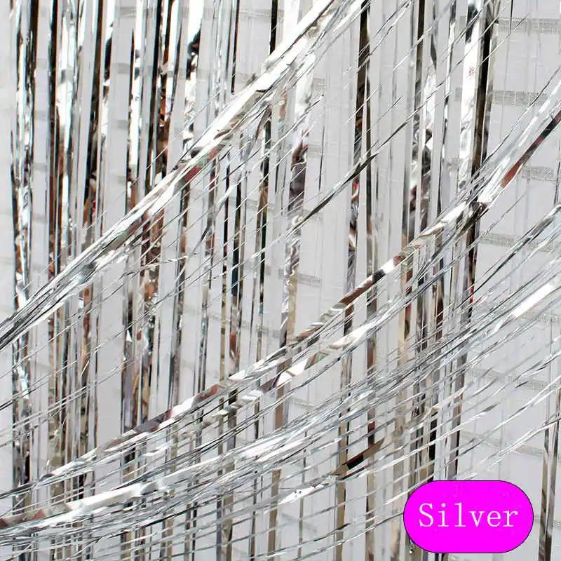 3M silver 5 мм* 10 м воздушный шар, веревка, фольга, шар, лазер, розовое золото, серебро, лента, украшение для свадьбы, дня рождения, вечеринки, воздушный шар, упаковка, кран - Цвет: 3M silver