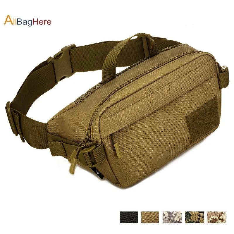 Уличная тактическая поясная сумка спортивная Военная камуфляжная Сумка для