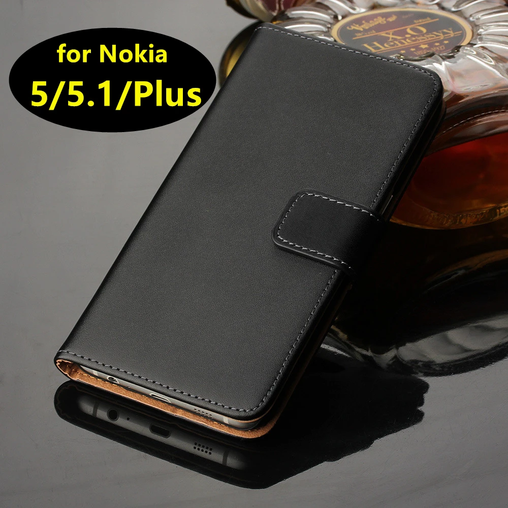 Премиум из искусственной кожи чехол для Nokia 5,1 Plus бумажник кобура защитный чехол с магнитной пряжкой чехол для Nokia 5 5,1 GG