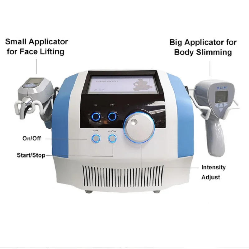 Подтяжка лица и похудение портативная Сфокусированная радиочастота машина для