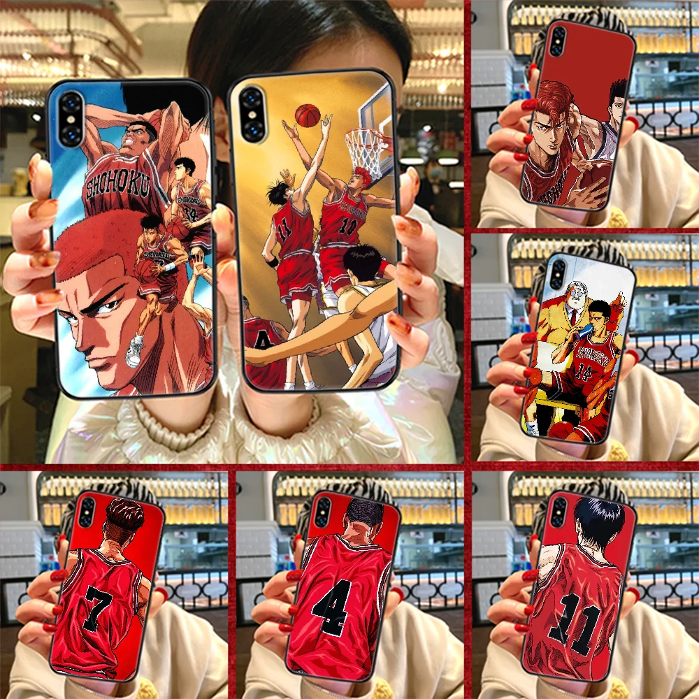 

Slam dunk Sakuragi Phone Case Cover Hull For iphone 5 5s se 2 6 6s 7 8 12 mini plus X XS XR 11 PRO MAX black art bumper trend