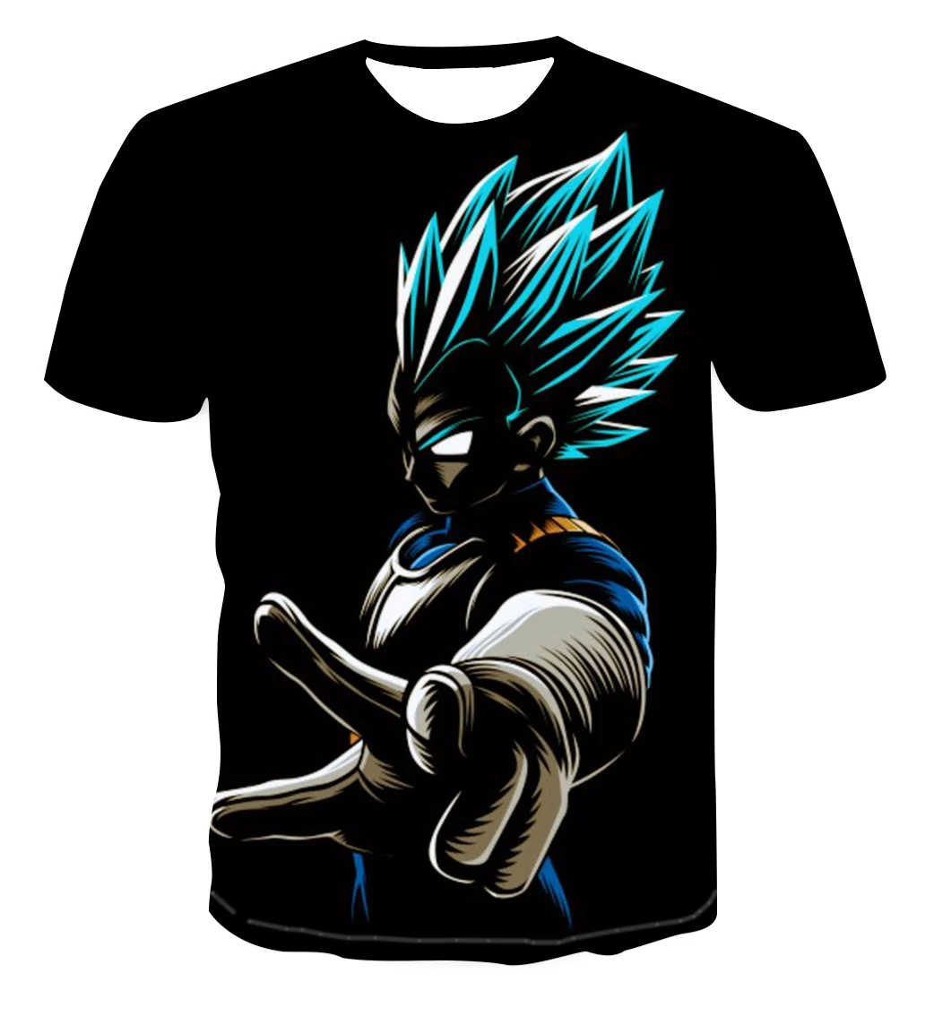 

2021 Spring And Summer New Popular O-neck Men's Oversized T-shirt 3d Printing Wukong Short-sleeved Fashion Casual Shirt