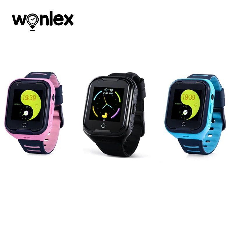 Детские Водонепроницаемые Смарт часы Wonlex с функцией GPS 4G Wi Fi|Смарт-часы| |