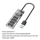 JMS578 M2 SSD чехол SATA шасси M.2 на USB 3.0Gen 1 скорость 5 Гбитс NGFF SATA B Ключ адаптер SSD мобильный жесткий диск корпус