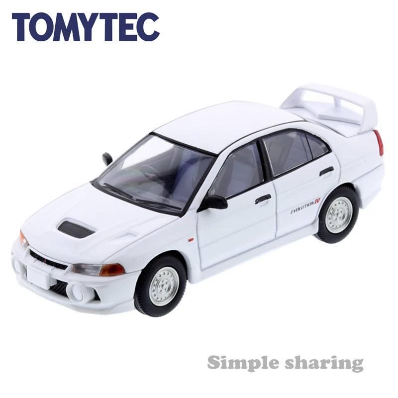 Томика калимированный винтажный Neo 1/64 Mitsubishi Lancer RS Evolution IV Белый 96 готовый товар |