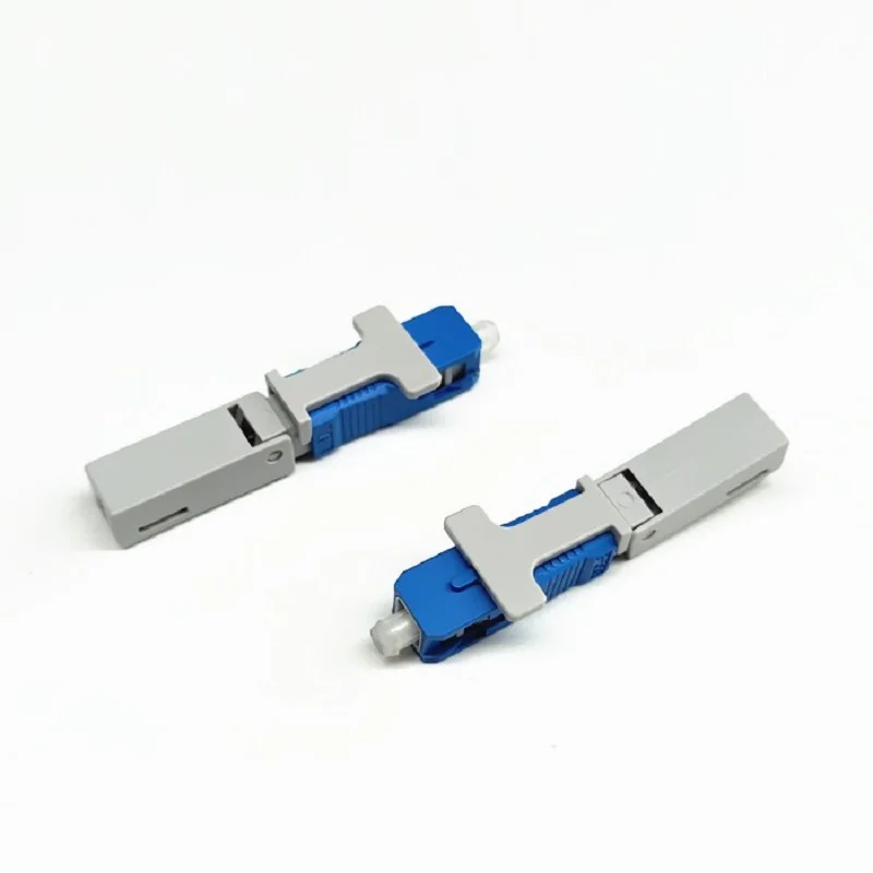 100 шт. SC FTTH волоконно-оптический Быстрый разъем upc APC оптический fibe быстрый |