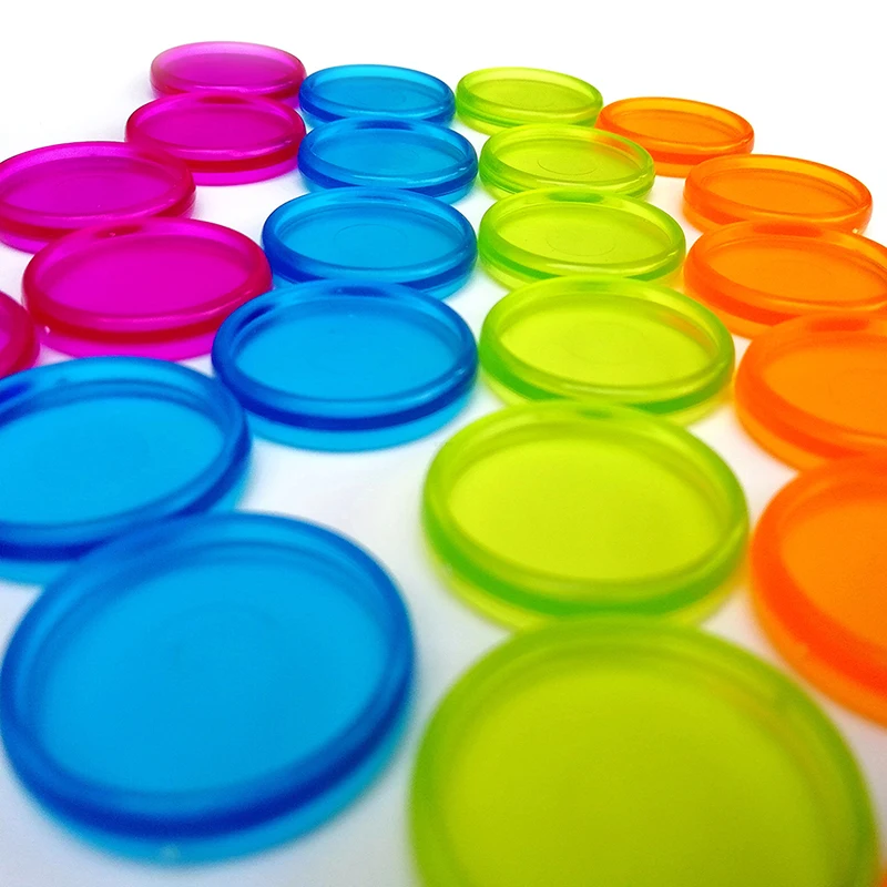 

10PCS Colorful Round Ring Plastic Inner Diameter Book Binding Rings Loose Leaf Notebook Ring Office School Supplies